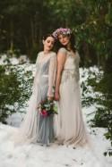 Sparkling Winter Bride Inspiration - Polka Dot Bride
