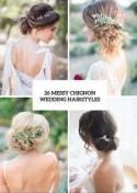 26 Chic Messy Chignon Wedding Hairstyles - Weddingomania