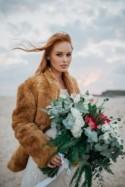 Windswept Beach Bride Inspiration - Polka Dot Bride