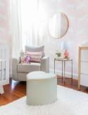 A Pink Bunny Nursery with Target & Emily Henderson