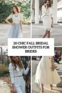 20 Chic Fall Bridal Shower Outfits For Brides - Weddingomania