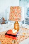 Chic-as-hell vintage lamps as centerpiece decor