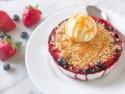 Easy, Fresh Blueberry and Strawberry Cobbler Recipe from Nordstrom