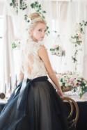 Refined Black And Blush Wedding Inspirational Shoot - Weddingomania