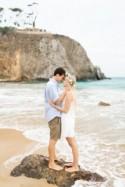 Maia and Adrian's La Jolla Surf Engagement Session