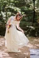 Tickle your woodland senses with this rustic nature wedding