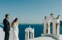 Romantic Greek Isles Destination Wedding: Iris + Steve