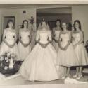 Vintage Bride :: 1960's Bride with Lacy Long Sleeved Gown