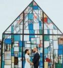 Modern + Colorful Glass House Wedding Inspiration