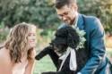 Sweet Garden Engagement Shoot (With a Freakin' Adorable Dog!)