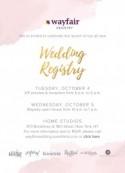 Introducing the Wayfair Registry + Come Join Us at the Launch Party in NYC!