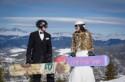 A shredding wedding: snowboarding post-nuptials is a total win