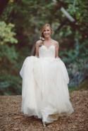Chic Woodland Wedding Inspiration (With Pretty Lighting Ideas)