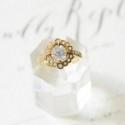 Claire Pettibone Collection for Trumpet & Horn Ring Collection - Polka Dot Bride