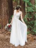 Camping-Inspired Woodland Wedding Under A Blue Moon - Weddingomania