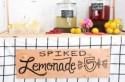 DIY : le bar à limonade chic et facile à concevoir pour son vin d'honneur - Mariage.com