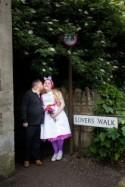 Married by Batman in a Kitschy, 1950s, Comics & Collectables Wedding!