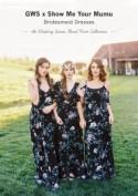 GWS x Show Me Your Mumu Dark Floral Bridesmaid Dress Collection