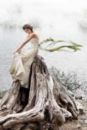 Yes there are colorful, eco-friendly, custom wedding dresses that won't kill your budget