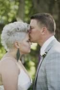 Be enthralled by this family focused wedding with a stunning mohawk