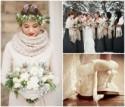 5 conseils pour savoir accessoiriser sa robe de mariée en hiver - Mariage.com