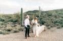 Hip, Modern + Minimal Tucson Desert Wedding