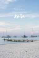 Karibische Flitterwochen auf Aruba - Hochzeitsblog Fräulein K. Sagt Ja