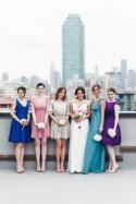 City Glam Wedding Inspiration with Reversible Bridesmaid Dresses - Belle The Magazine