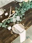 Minimalist Tablescapes For A Chic Urban Wedding