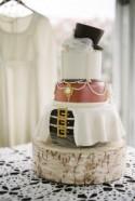 This steampunk cake is all dressed up with somewhere to go