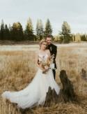 Modern + Edgy Forest Wedding in Northern California
