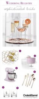 The Wedding Registry for the Sophisticated Bride with Crate and Barrel - Belle The Magazine