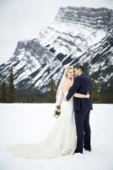 A Romantic Winter Wedding In Banff