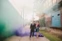 How to use smoke bombs like a pro in your wedding portraits