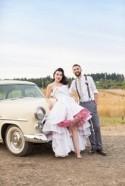Retro & Pin Up Inspired Farm Wedding