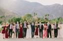 A Fall Wedding in Palm Springs (With Synchronized Swimmers!)