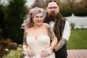 Sci-fi meets vintage at this unicorn-haired Star Wars wedding