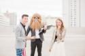 A quirky rooftop elopement (with special guest Chewbacca!)