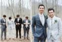 Focus On Style - Mismatched Groomsmen Trend