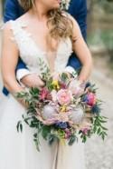 Elizabeth and George's colorful wedding in italy