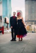 Insanely Colourful & Macabre Fiesta Wedding