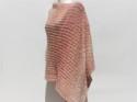 Handknit shawl-Bridal cover up- Hand knitted shawl-Bridal shawls and wraps-Knitted shawl and wraps-Bridal shawls and wraps