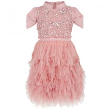 Wedding - Pink Embroidered Dress