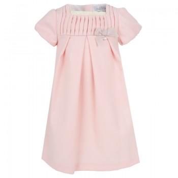 Hochzeit - Soft Pink Pleat Kleid