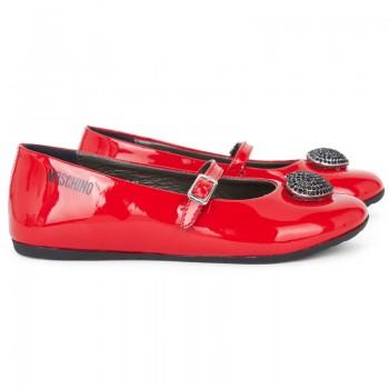 Mariage - Red Patent Mary Janes