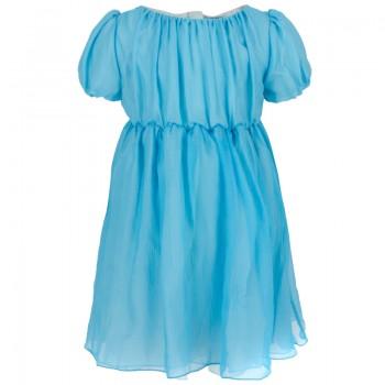 Wedding - Turquoise Silk Dress