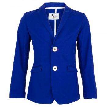 Свадьба - Blue Blazer with White Buttons