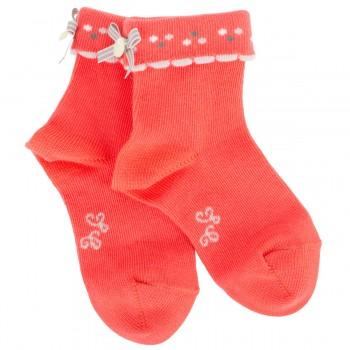 Hochzeit - Coral Socken