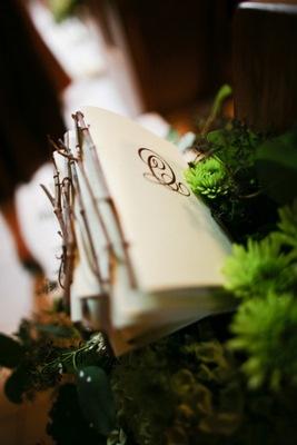 Mariage - Woodland order of service