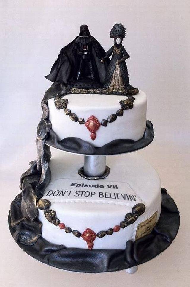 Свадьба - Starwars wedding cake